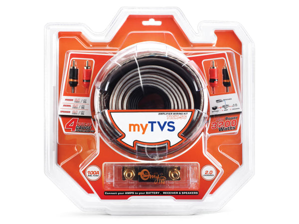 4-Gauge Amplifier Wiring Kit | TWK‑56‑4G