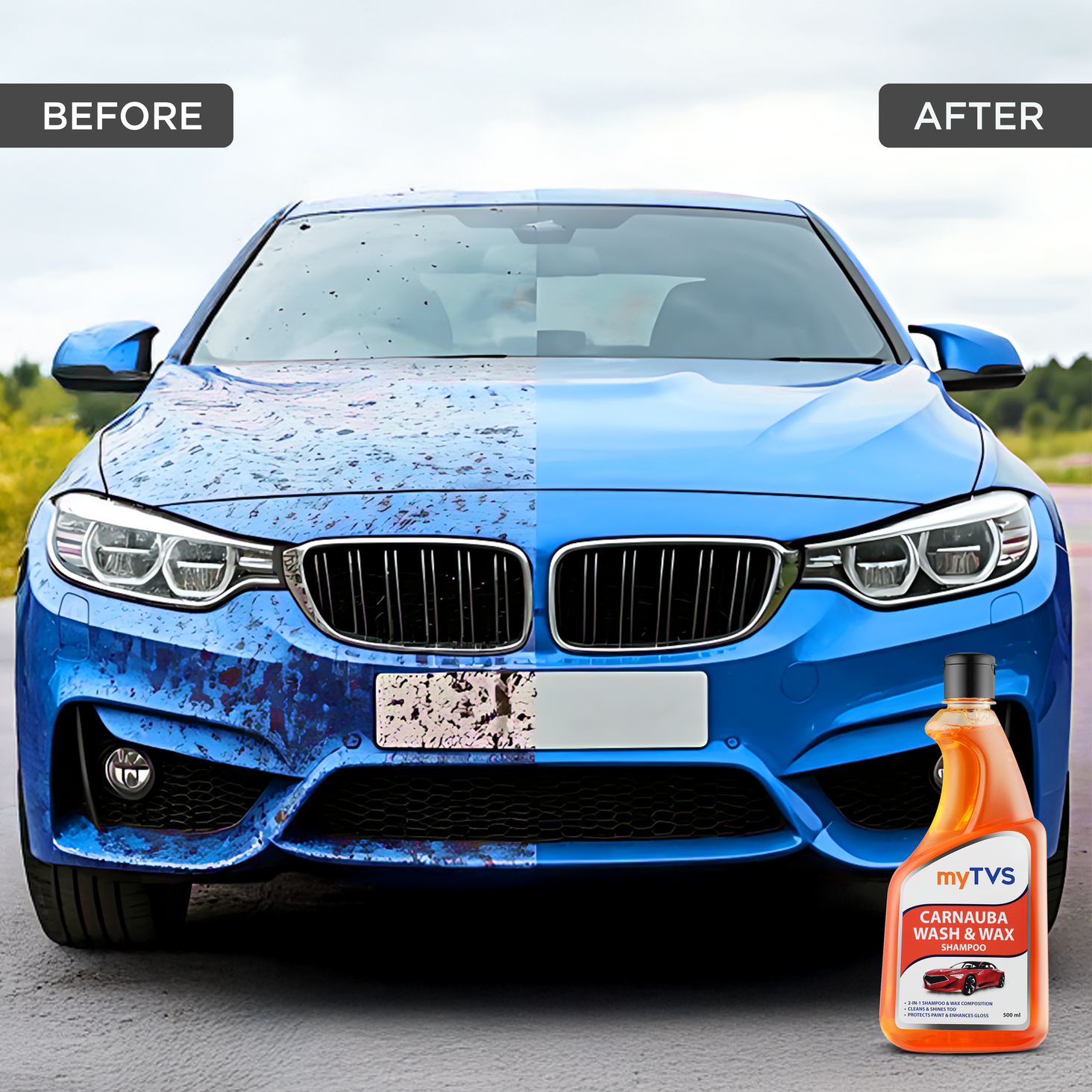 Wash & Wax Car Shampoo 500ml | CC‑CWS1 — image 5