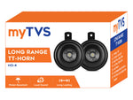 Load image into Gallery viewer, HO-4 Black Long Range Car Horn Set