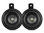 Load image into Gallery viewer, HO-4 Black Long Range Car Horn Set