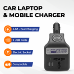 Load image into Gallery viewer, TLC-28B Laptop & Phone Charger Black