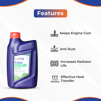 myTVS CO-1G Green Coolant 1:3 For all cars