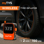 Load image into Gallery viewer, WT-1 chargeable 2 IN 1 Tyre Inflator FOR CAR with power bank