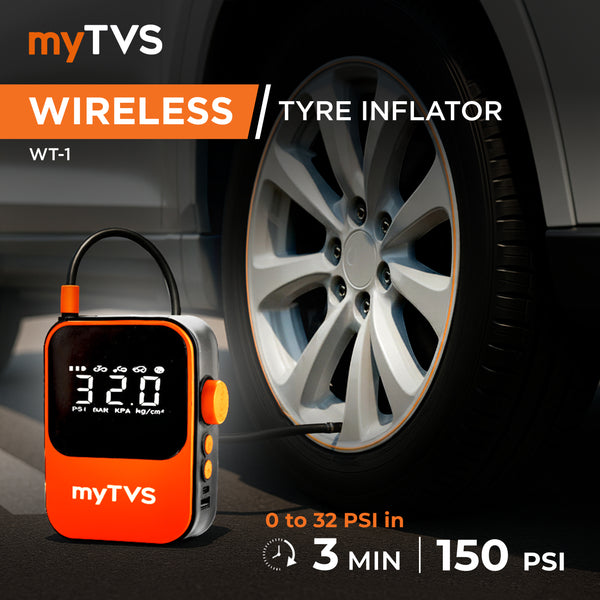 air-Go Wireless Tyre Inflator + Power Bank | WT‑1