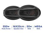 Load image into Gallery viewer, myTVS CSO691 6x 9 550W 4 Way Oval Speaker