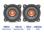 Load image into Gallery viewer, myTVS CSDC41 4inch Dual Cone Car Speaker