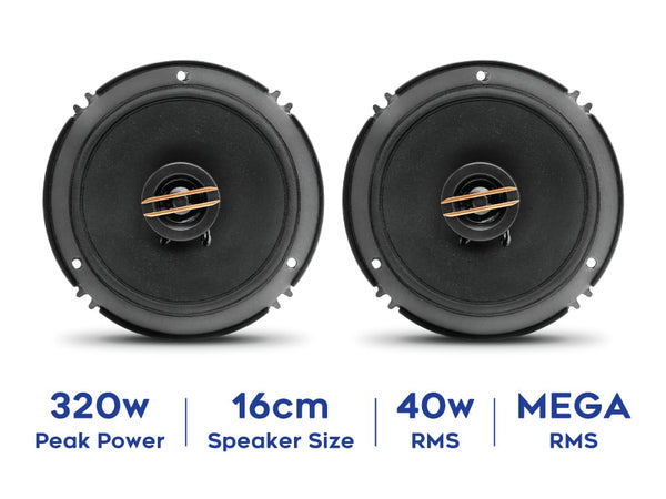 6-Inch 2-Way Car Speakers | CS2W61