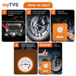 Load image into Gallery viewer, TI-19 Car & Bike Tyre Inflator 2 in 1