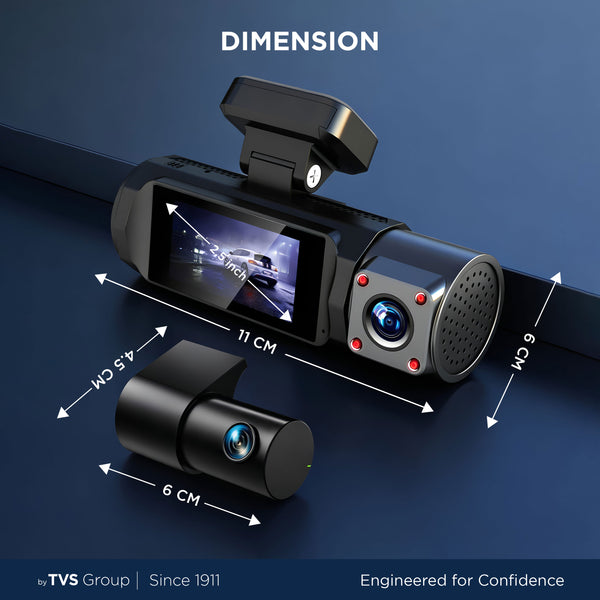6K Triple Vision Dashcam | DVR‑05