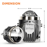 Load image into Gallery viewer, MPLFL - 04 myTVS Projector Fog Light 110W 3 inch with one eye lens