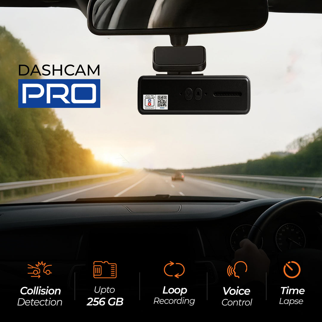 DVR-03 Dashcam Pro 2K Front DVR with Wi-Fi