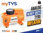 Load image into Gallery viewer, myTVS TI-9 Air Thunder | Analog Heavy Duty Tyre Infltor for Car 150 Psi