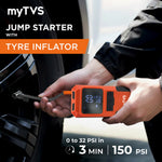 Load image into Gallery viewer, myTVS JS-1 Jump-n-Pump Portable Jump Starter with Tyre Inflator & Power Bank