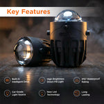 Load image into Gallery viewer, MPLFL - 01 myTVS Projector Fog Light 100W 2 inch with HD lens