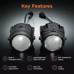 Load image into Gallery viewer, MPLFL - 02 myTVS Projector Fog Light 110W 3 inch with 3 colour