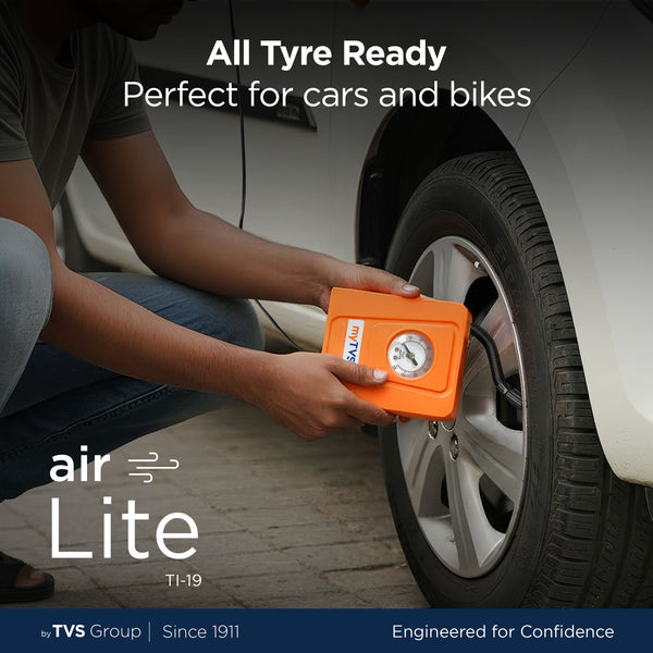air-Lite 2-in-1 Car & Bike Tyre Inflator | TI‑19