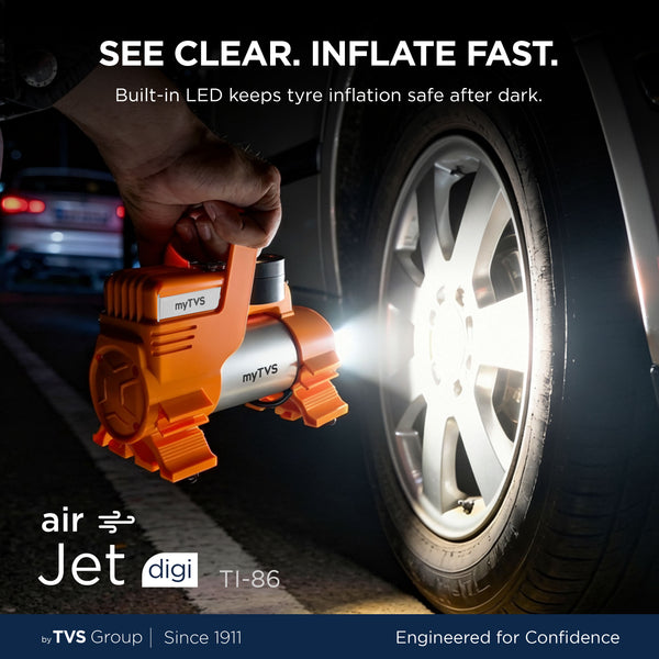 air-Jet Digi Heavy-Duty Tyre Inflator | TI‑86