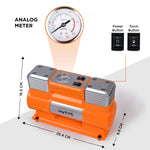 Load image into Gallery viewer, myTVS TI-18 air Monster Dual Cylinder Tyre Inflator (150 Psi)