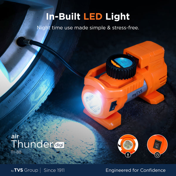 air-Thunder Digi Heavy-Duty Tyre Inflator | TI‑88