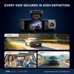 Load image into Gallery viewer, DVR-05 Dashcam Ultra Plus 4k Triple Vision - Front, Rear & Inside with Wi-Fi