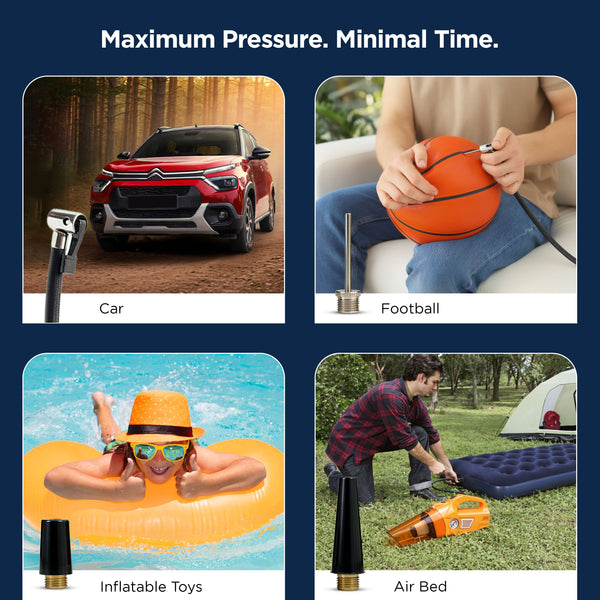 air-Dual Pro 2-in-1 Vacuum & Tyre Inflator | TI‑8
