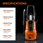 Load image into Gallery viewer, myTVS High Pressure Car Washer 1600W