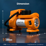 Load image into Gallery viewer, myTVS TI-9 Air Thunder | Analog Heavy Duty Tyre Infltor for Car 150 Psi