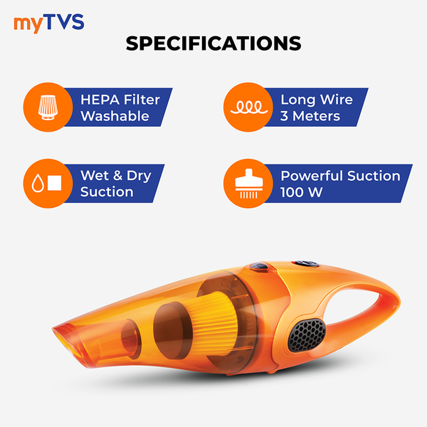Pull Max Wet & Dry Car Vacuum Cleaner | TI‑5