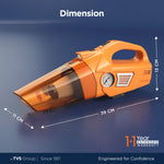 Load image into Gallery viewer, myTVS TI-8 Air Dual Pro 2-in-1 Vacuum Cleaner & Tyre Inflator