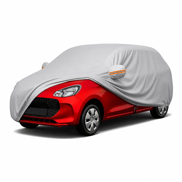 myTVS Waterproof Car Body Cover for Maruti Alto — fitted on car