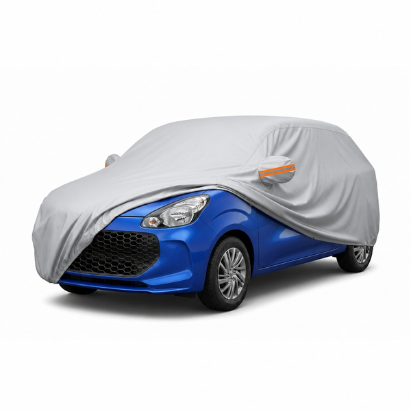myTVS Waterproof Car Body Cover for Maruti Celerio — fitted on car