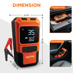 Load image into Gallery viewer, myTVS JS-1 Jump-n-Pump Portable Jump Starter with Tyre Inflator & Power Bank