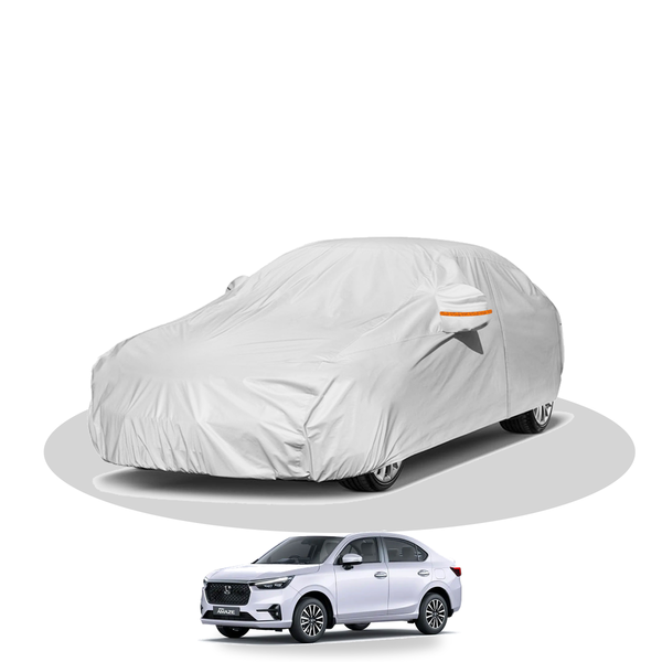 100% Waterproof Car Body Cover for Honda Amaze - shown fitting the Honda Amaze