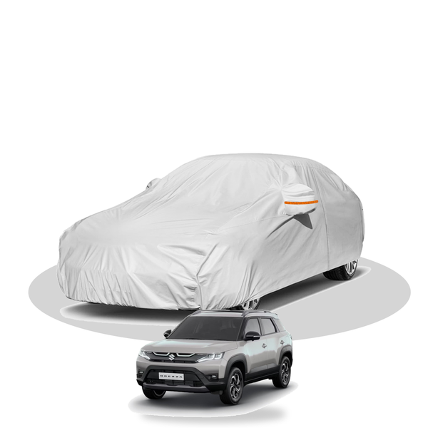 100% Waterproof Car Body Cover for Maruti Vitara Brezza - shown fitting the Maruti Vitara Brezza