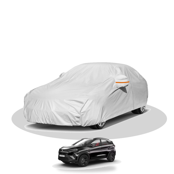 100% Waterproof Car Body Cover for Tata Nexon - shown fitting the Tata Nexon