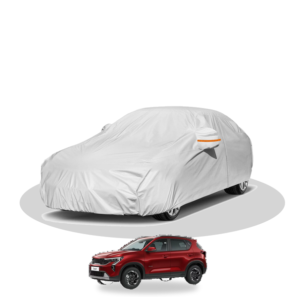 100% Waterproof Car Body Cover for Kia Sonet - shown fitting the Kia Sonet