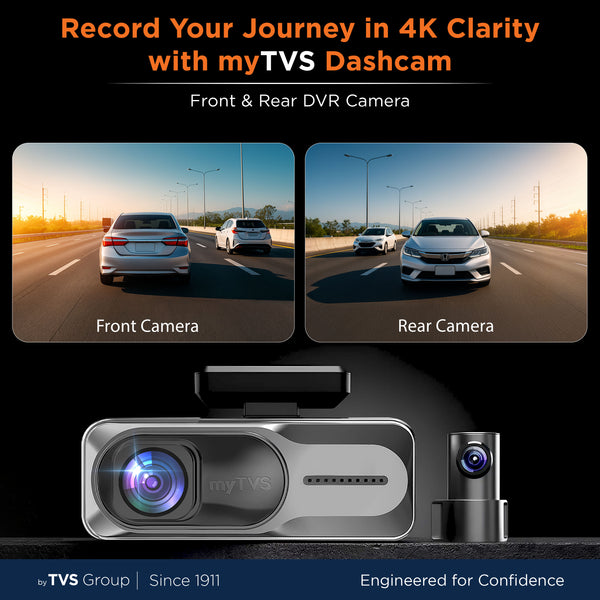 4K Front & Rear Dashcam | DVR‑04