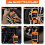 Load image into Gallery viewer, JS-1 Compact 3-in-1 Jump starter FOR CAR with Tyre Inflator & Power Bank