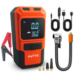 Load image into Gallery viewer, JS-1 Compact 3-in-1 Jump starter FOR CAR with Tyre Inflator & Power Bank