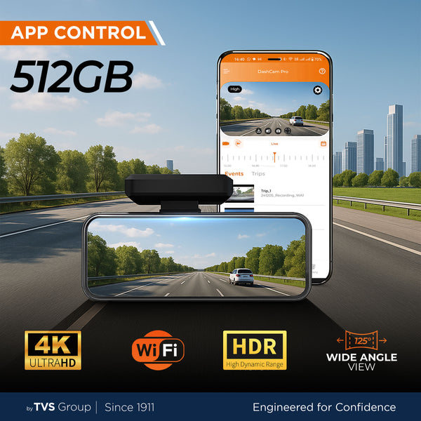 4K Front & Rear Dashcam | DVR‑04