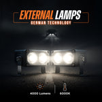 Load image into Gallery viewer, myTVS GL-2L 40W Multi-Functional LED External Lamp Long-Range, Durable Vehicle Light