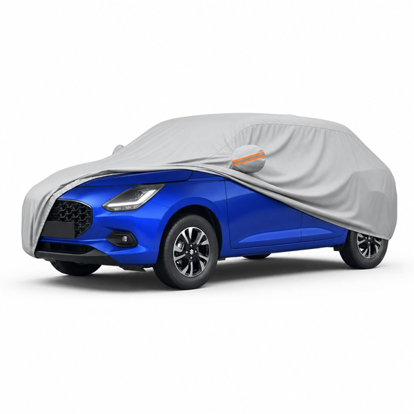 myTVS Waterproof Car Body Cover for Maruti Swift — fitted on car