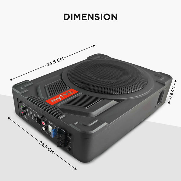 Vibe X 8" Underseat Car Subwoofer | VXSW‑8
