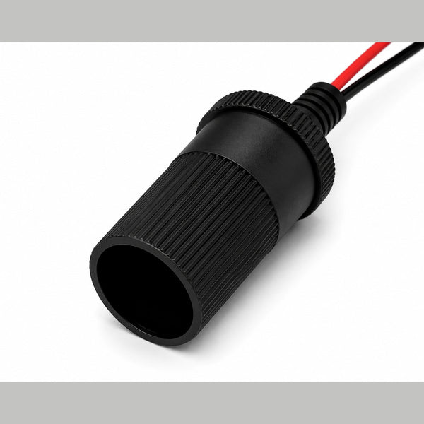 Direct-to-Battery Power Cable — 12V cigarette-lighter socket adapter for tyre inflator