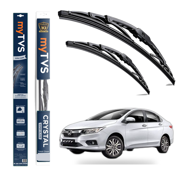 myTVS Metal Wiper Blades for Honda City i-Vtec