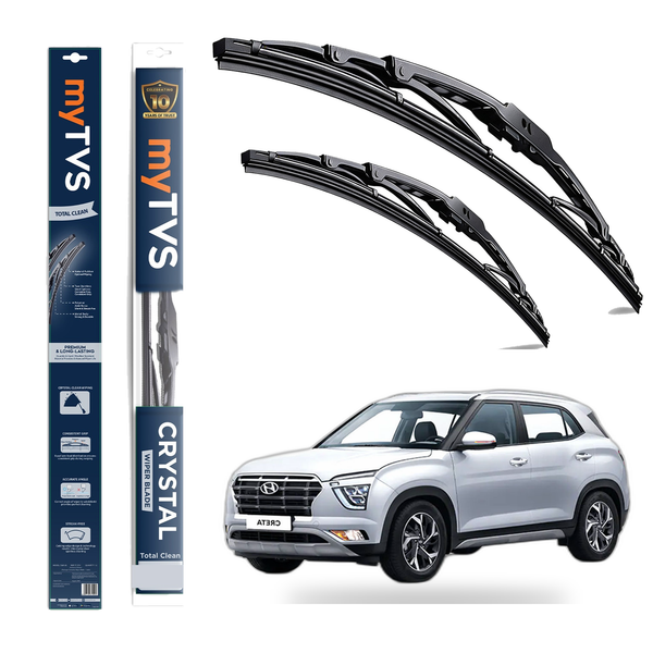 myTVS Metal Wiper Blades for Hyundai Creta