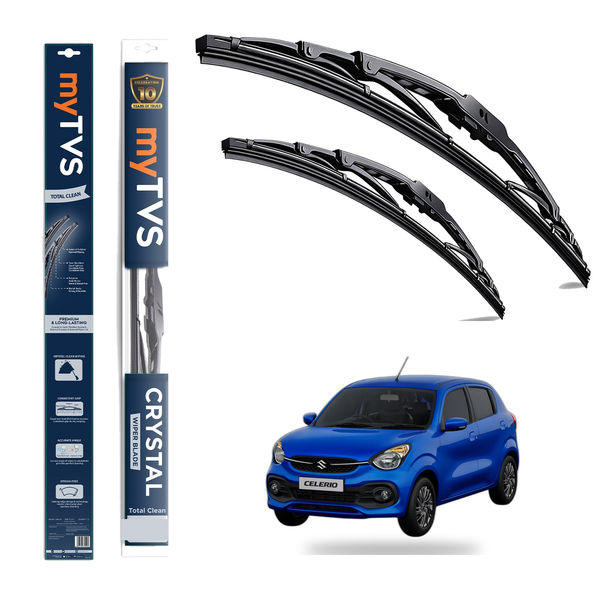 myTVS Metal Wiper Blades for Maruti Celerio