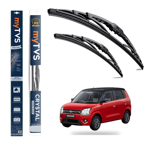 myTVS Metal Wiper Blades for Maruti WagonR New