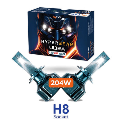 204W LED H8 Headlight Bulb | LED12