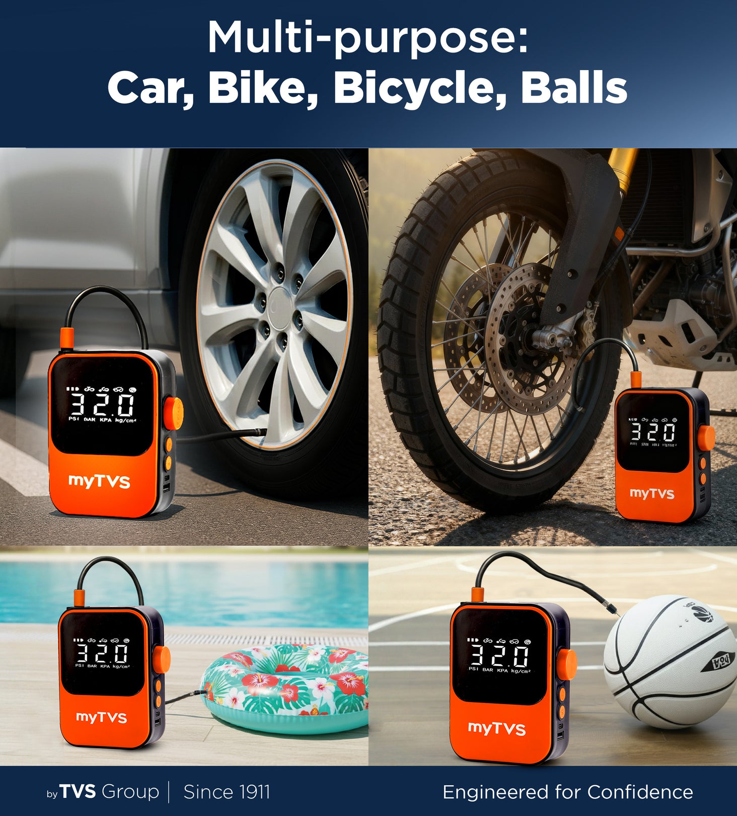 air-Go Wireless Tyre Inflator + Power Bank | WT‑1 — image 3